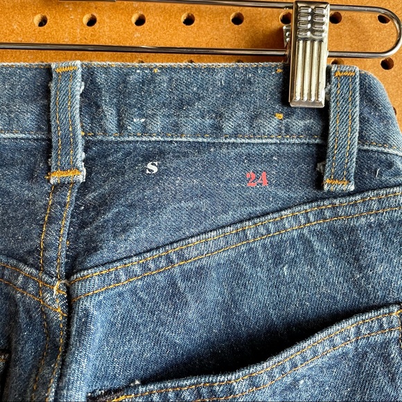 VINTAGE REWORKED LEVI’S DENIM JEANS - Picture 4 of 4